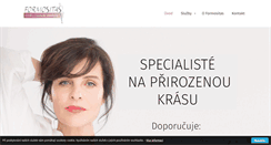 Desktop Screenshot of formositas.cz