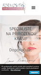 Mobile Screenshot of formositas.cz